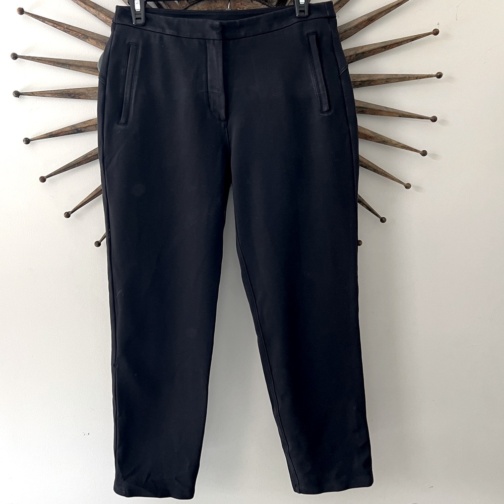 Lululemon Size 4 Black On The Move Ponte Pants